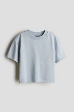 H&M - Girls Black Boxy T-Shirt