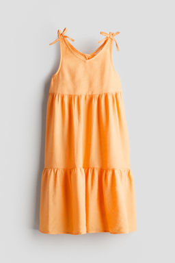 H&M - Girls Yellow Tiered Dress