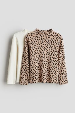 H&M - Boys 2-Pack Polo-Neck Tops