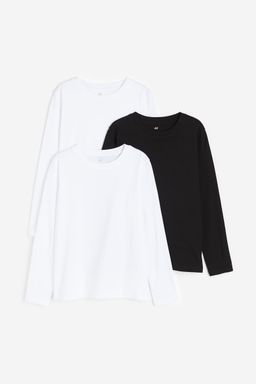 H&M - Boys 3-Pack Long-Sleeved T-Shirts