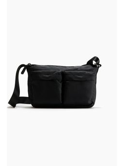 H&M - Men Black Padded Crossbody Bag