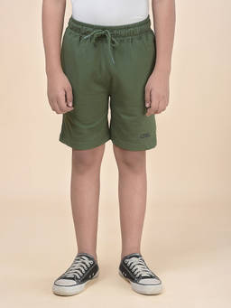 Cantabil - Casual Olive Shorts for Kids