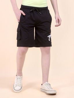 Cantabil - Casual Black Shorts for Kids