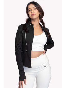 EVOLUCION - Women Black Sculpted Jacket