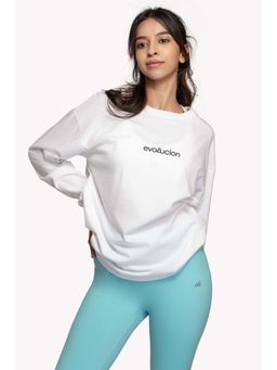 EVOLUCION - Women White Drift T-Shirt