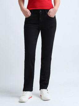 U.S. POLO ASSN. - Women Slim Fit Black Jeans