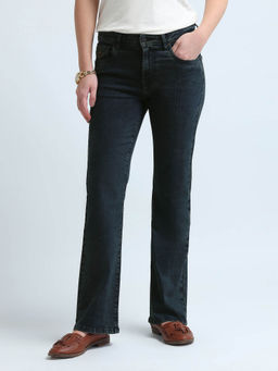 U.S. POLO ASSN. - Women Straight Fit Dark Blue Jeans