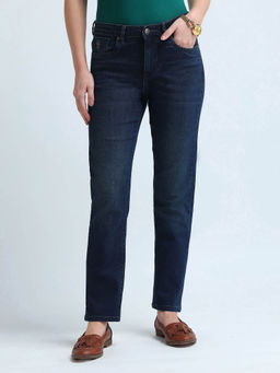 U.S. POLO ASSN. - Women Slim Fit Navy Blue Jeans