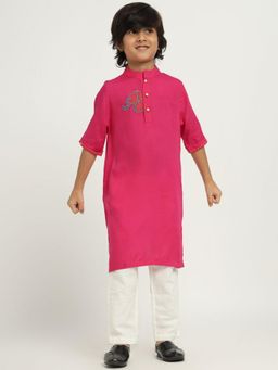 Somersault - Beaded Haathi Kurta & Pyjama (Set of 2)