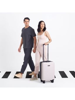 Assembly - Cabin Luggage Trolley 20 inch - Two Tone - Ivory Grey