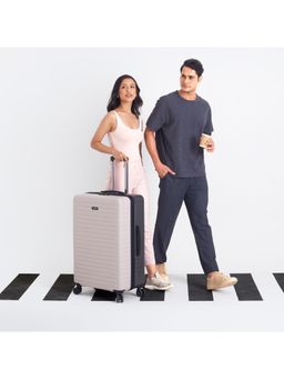 Assembly - Medium Check-in Luggage Trolley-24 inch Two Tone - Ivory Grey