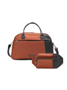 Assembly - Weekender Duffle Bag for Travel (38L) and Fanny Pack Combo - Rust