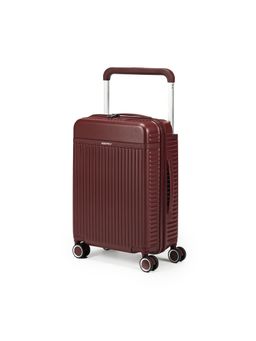Assembly - Premium Hard Sided Medium Check-In Luggage Trolley Bag (65L) With In-Built TSA Lock - Red