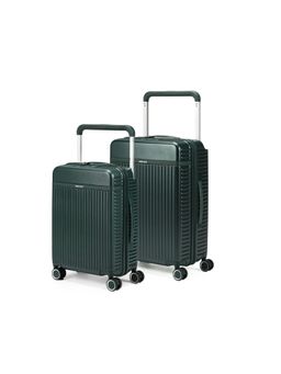 Assembly - Luggage Set of 2 - Premium Cabin (20 inch) & Check-in Trolley (28 inch) - Wide Handle - Green