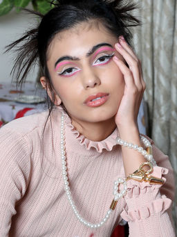 Odette - Gorgeous Faux Pearl Necklace-Gold