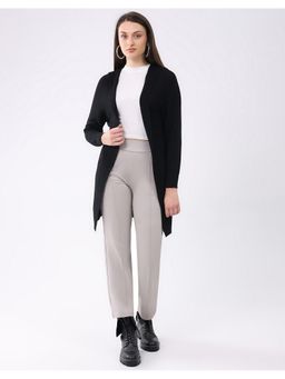 Monte Carlo - Long Full Sleeve Black Cardigan
