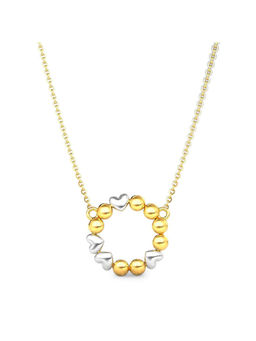 Candere by Kalyan Jewellers - 18K BIS Hallmark Yellow Gold Pendant with Chain