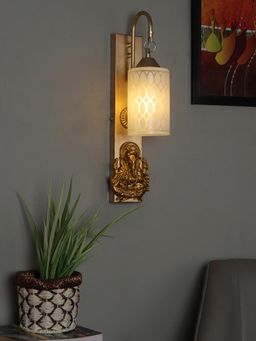 MFD HOME FURNISHING - Ganesh Ji Idol Classy Wall Lamp 515