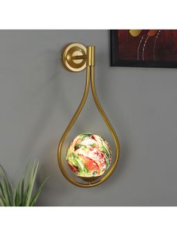 MFD HOME FURNISHING - Bat Design Vintage Wall Sconce Industrial Lamp Fixture Mix Gold