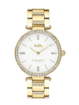 Coach - Park Qtz Basic White Round Dial Women Watch (14503093) (M)