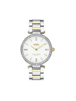 Coach - Park Qtz Basic White Round Dial Women Watch (14503095) (M)
