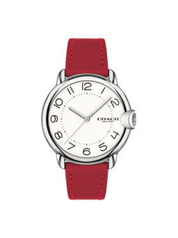 Coach - Arden Qtz Basic White Round Dial Women Watch (14503724) (M)