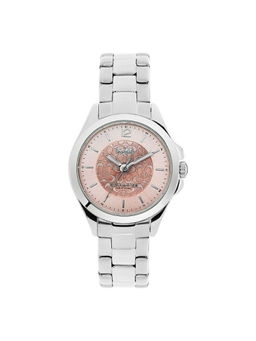 Coach - Libby Qtz Basic Pink Round Dial Women Watch (14503752) (M)