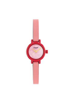 Coach - Gracie Qtz Basic Slim Pink Round Dial Women Watch (14503991) (M)