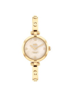Coach - Cary Qtz Basic Off White Mother Of Pearl Round Dial Women Watch (14504006) (M)