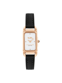 Coach - Cadie Qtz Basic Slim White Rectangle Dial Women Watch (14504027) (M)