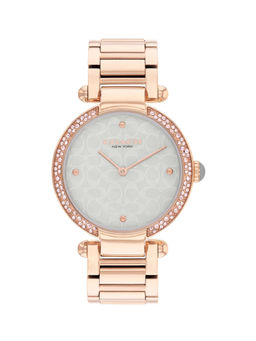 Coach - Cary Qtz Basic Light Silver Mother Of Pearl Women Watch (14504184) (M)