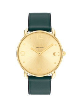 Coach - Elliot Qtz Basic Gold Round Dial Women Watch (14504202) (M)