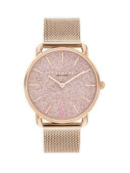 Coach - Elliot Qtz Basic Pink Round Dial Women Watch (14504212) (M)