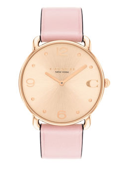 Coach - Elliot Qtz Basic Rose Gold Round Dial Women Watch (14504288) (M)