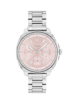 Coach - Kitt Qtz Multifunction Blush Tonneau Pink Dial Women Watch (14504392) (M)