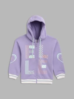 Elle Kids - Purple Girls Hoodie