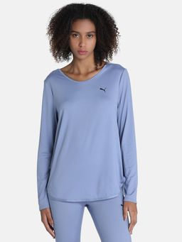 Puma - Studio Yogini Lite Womens Blue T-Shirt