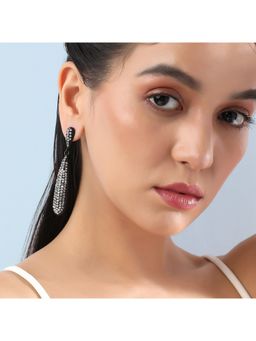 Sohi - Women Bling Almond Drop Earrings
