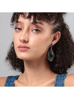 Sohi - Women Embellished Eye Drop Earrings