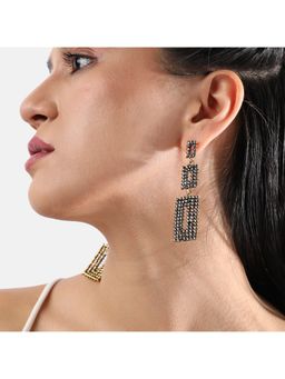 Sohi - Women Twilight Geometric Drop Earrings
