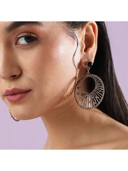 Sohi - Women Midnight Mirage Drop Earrings