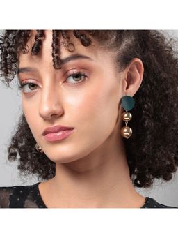 Sohi - Women Ball Chain Drop Earrings