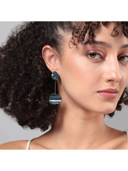 Sohi - Women Stone Charm Drop Earrings