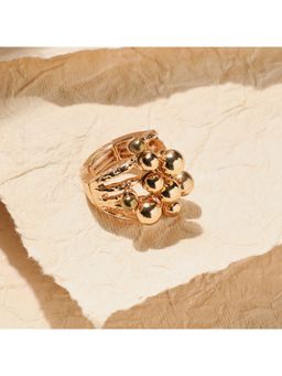 Sohi - Women Cluster Ball Cocktail Ring