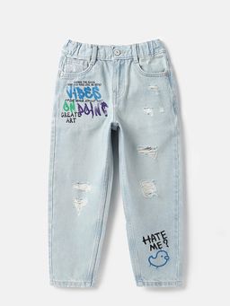 United Colors of Benetton - Blue Pure Cotton Jeans