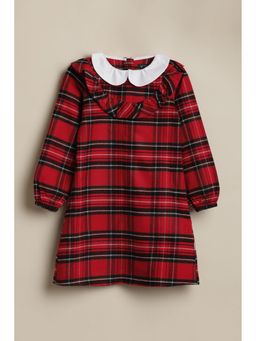 Allen Solly - Red Acrylic Full Sleeves Dress