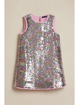Allen Solly - Multi-Color Polyester Sleeveless Dress