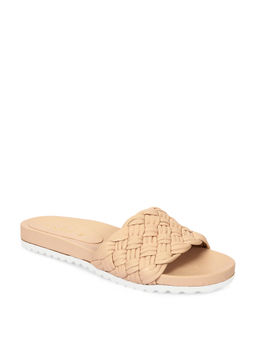 Eske - Cream Tan Solid Rania Slip Ons