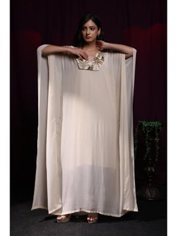 Kanika Verma - Ivory Kaftan Dress