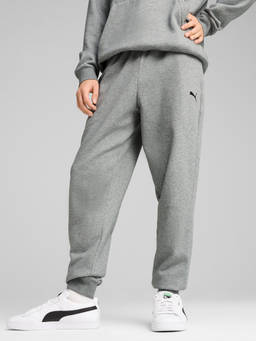 Puma - Grey Essentials Fleece Joggers